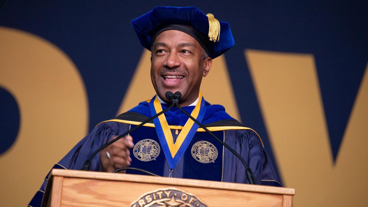 UC Davis Chancellor May