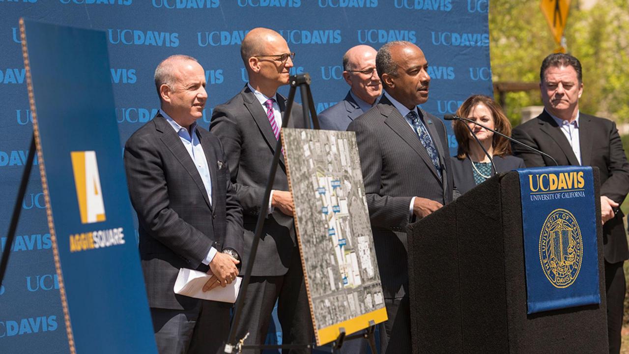 UC Davis Chancellor May