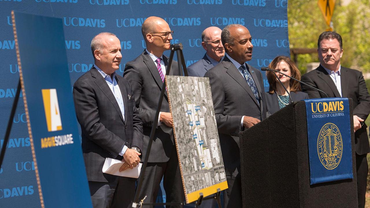 UC Davis Chancellor May