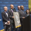 Chancellor May announces Aggie Square at Oak Park